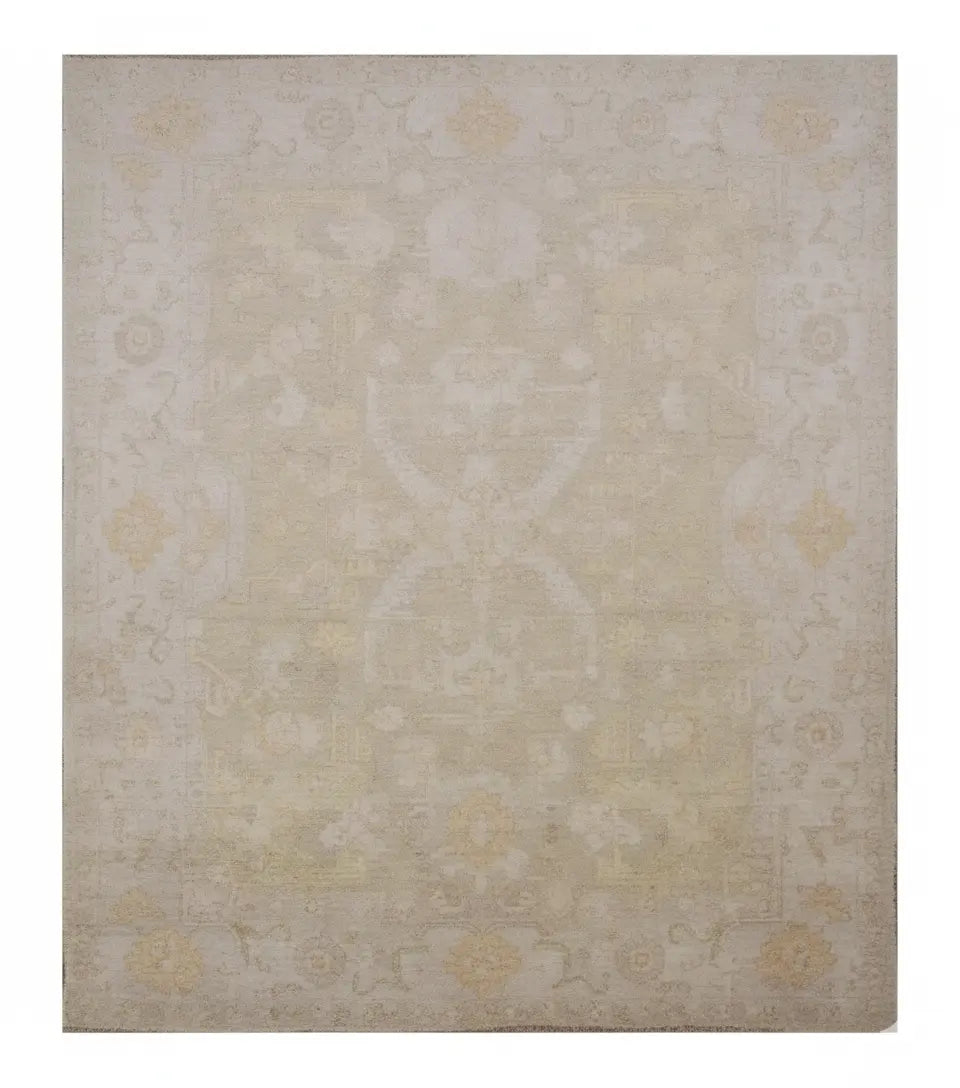 One Of The Kind Afghani Khotan Rug 10'1" x 8'2" zandirugs